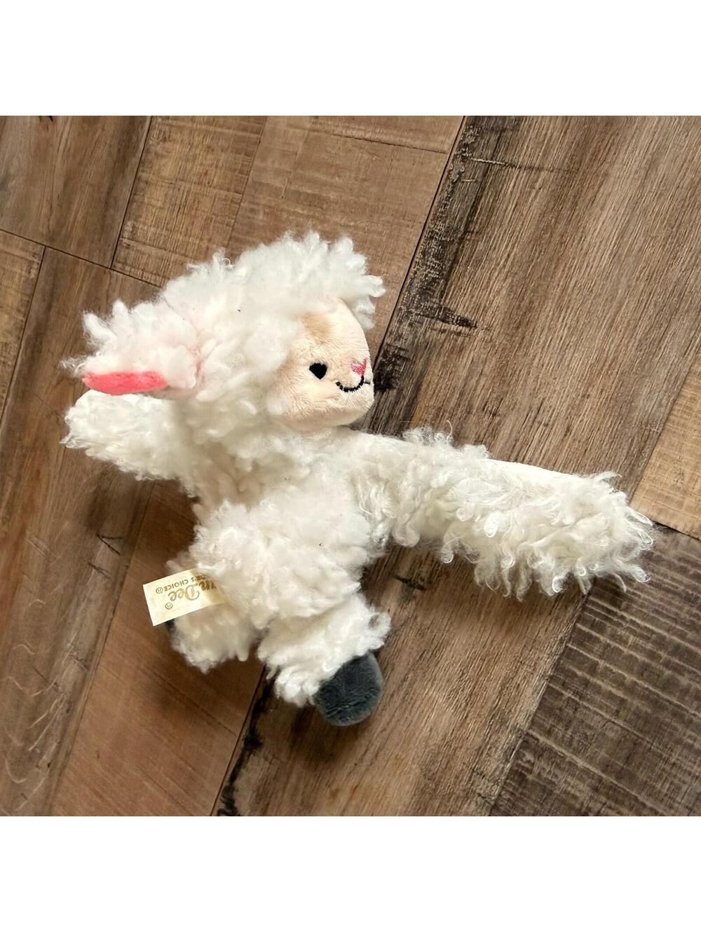 Dan Dee Collectors Choice White Lamb Plush Bracelet